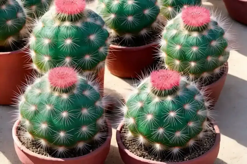 Turk’s-cap cactus (melocactus intortus) — photo 2