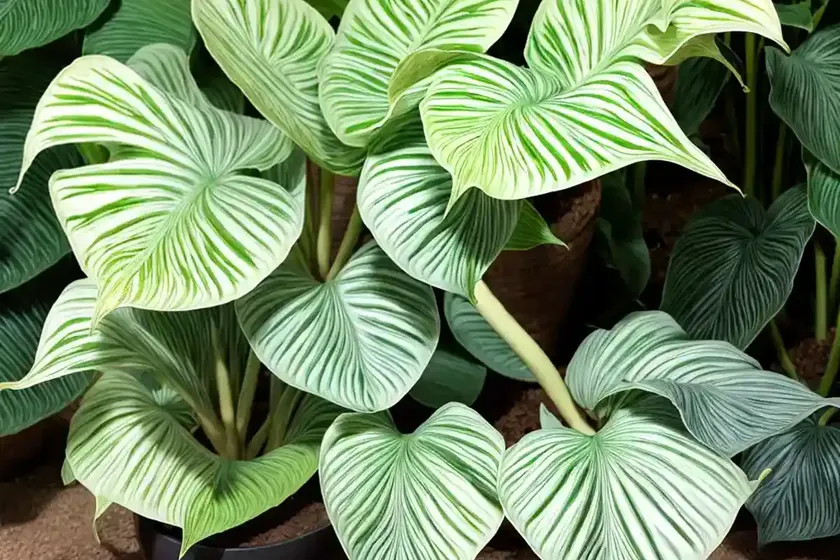 Upright elephant’s ear (alocasia ‘portodora’) — photo 3
