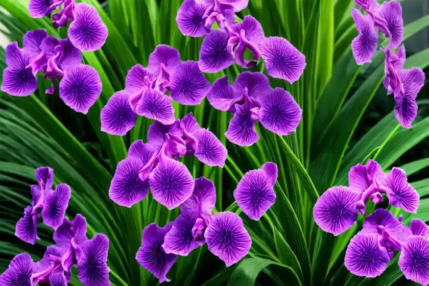 Vanda coerulescens (vanda coerulescens)
