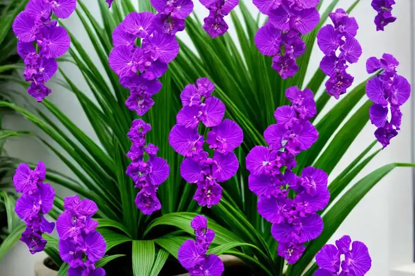 Vanda (orquidia vanda) — photo 3