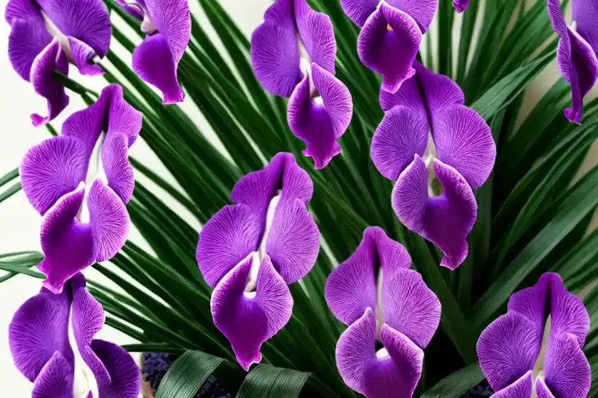 Vanda tricolor (soft vanda) — photo 2