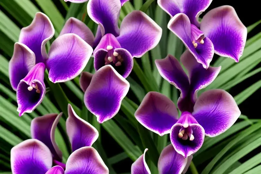 Vanda tricolor (soft vanda)