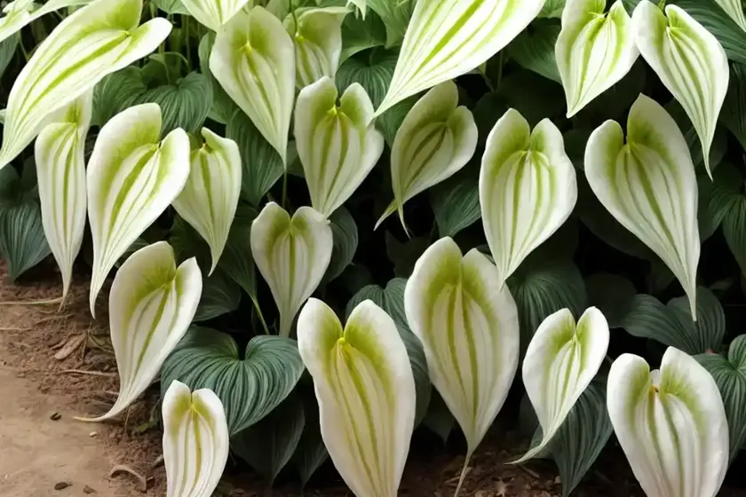 Variegated arrowhead vine (syngonium podophyllum albo-variegatum) — photo 3