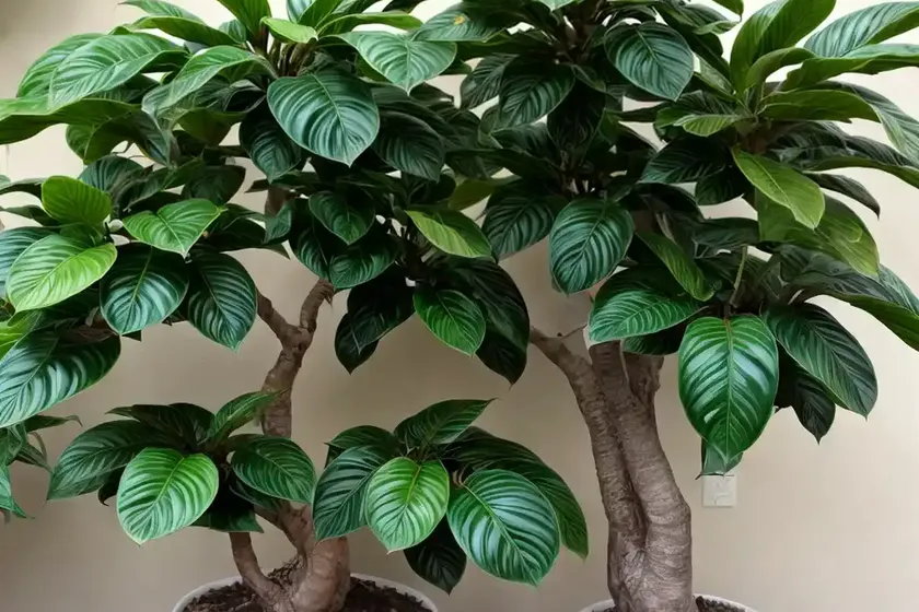 Variegated benjamin (variegated ficus benjamin) — photo 2