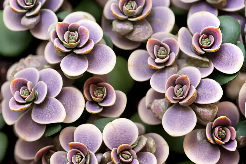 Variegated lavender scallops (kalanchoe fedtschenkoi ‘variegata’) — photo 2