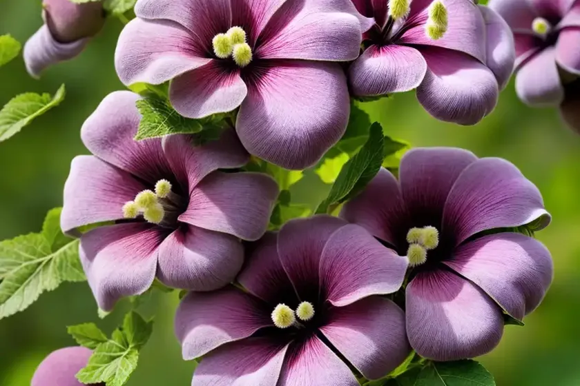 Velvet tree-mallow malva arborea (malva arborea) — photo 2