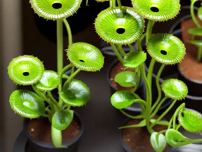 Venus Fly Trap Plant Dionaea Muscipula (Dionaea Muscipula )