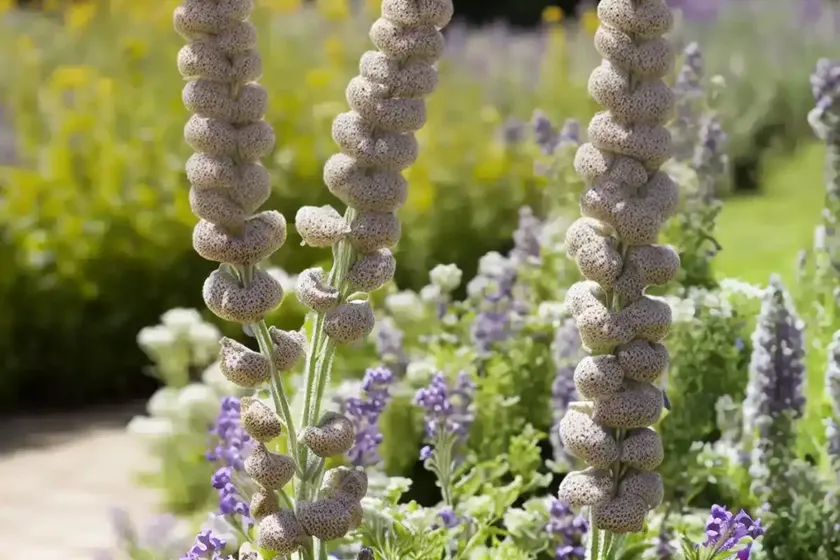 Verbascum bombyciferum (giant silver mullein) — photo 2