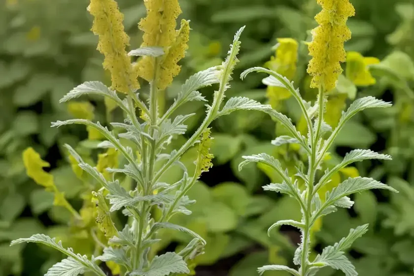 Verbascum chaixii ‘album’ (nettle-leaved mullein) — photo 3