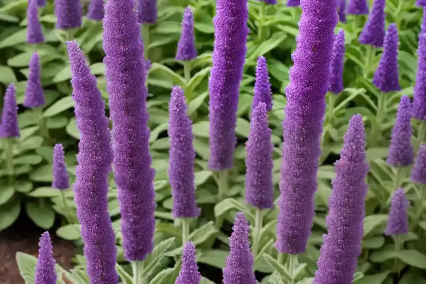 Verbascum phoeniceum ‘temptress purple’ (purple mullein) — photo 3
