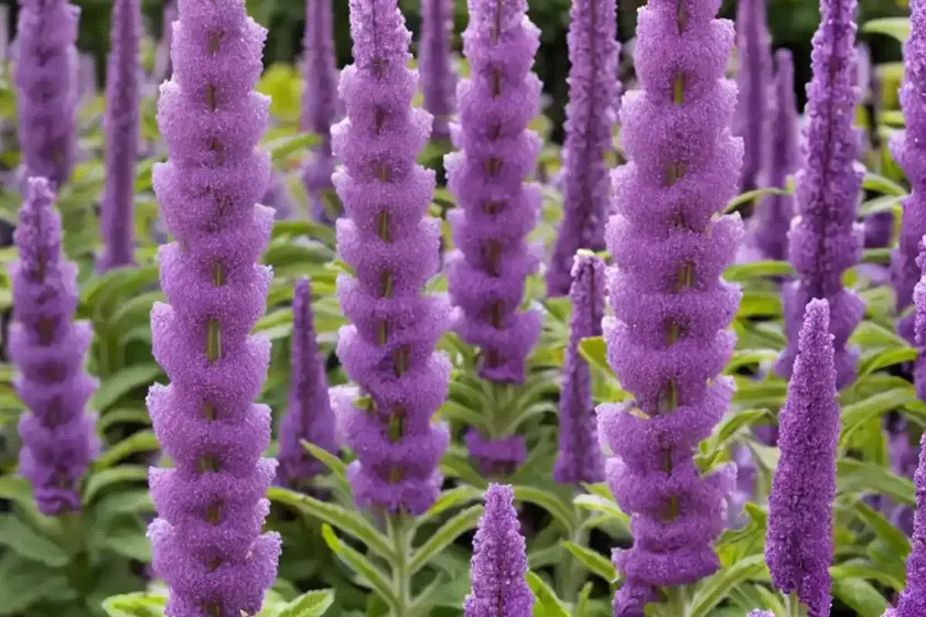 Verbascum phoeniceum ‘violetta’ (purple mullein) — photo 3