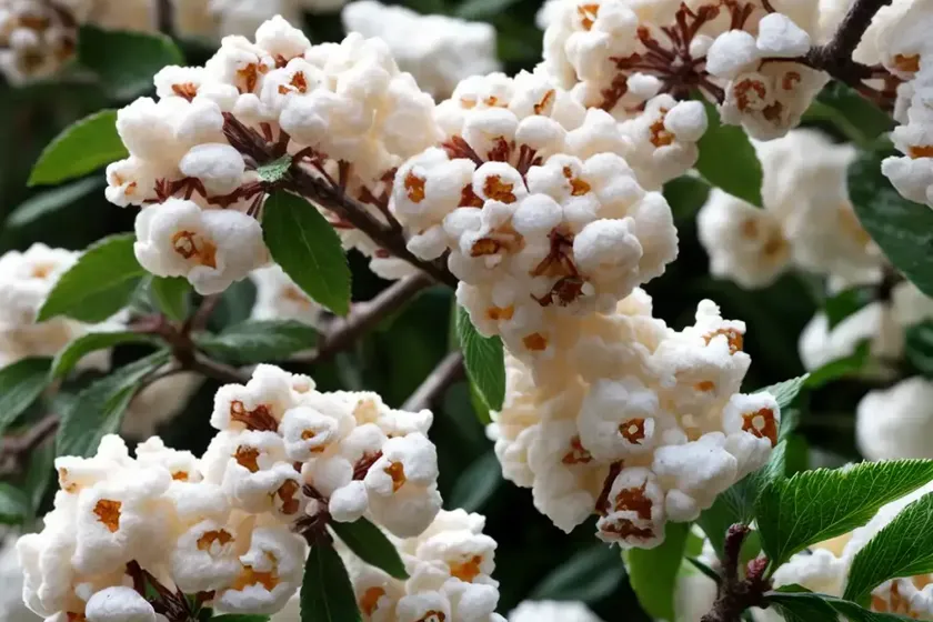 Viburnum plicatum f. plicatum ‘popcorn’ (japanese snowball) — photo 2