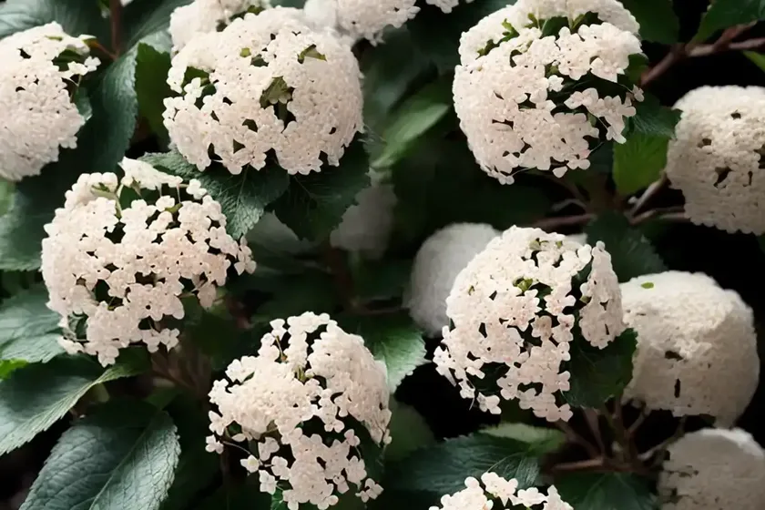 Viburnum plicatum f. tomentosum (doublefile viburnum) — photo 2