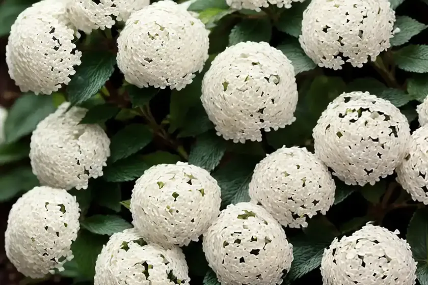 Viburnum plicatum f. tomentosum ‘summer snowflake’ (doublefile viburnum) — photo 2