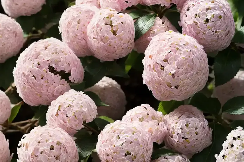 Viburnum plicatum ‘pink beauty’ (doublefile viburnum) — photo 3
