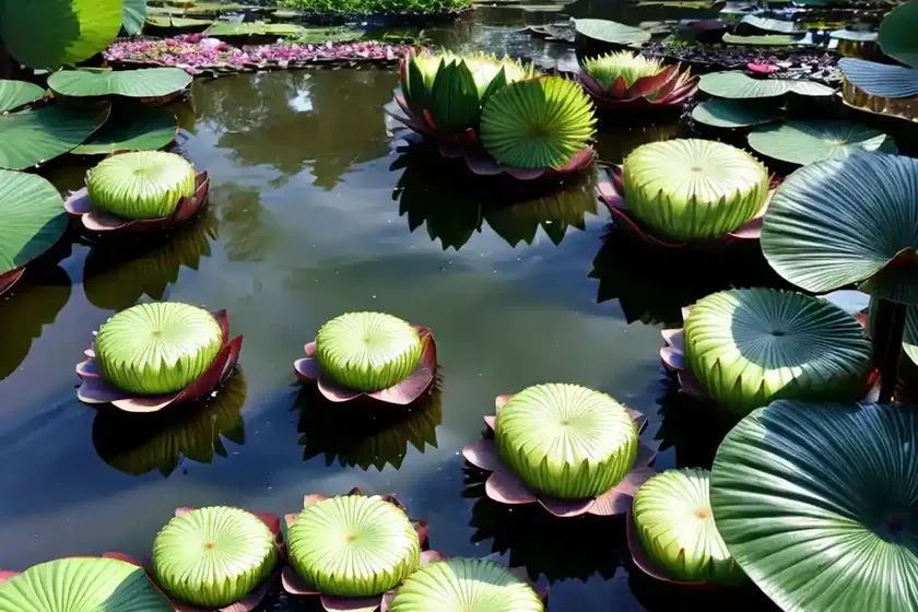 Victoria water lily (victoria amazonica) — photo 3