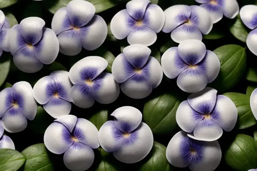 Vinca major ‘variegata’ (big periwinkle) — photo 2