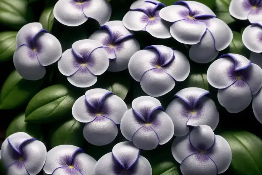 Vinca major ‘variegata’ (big periwinkle) — photo 3