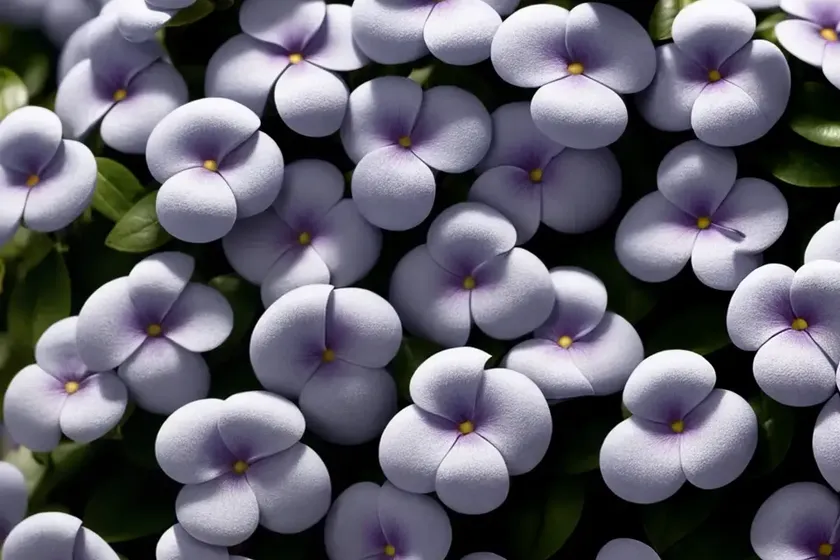 Vinca minor ‘bowles’s variety’ (lesser periwinkle) — photo 3
