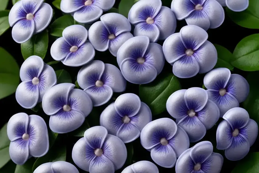 Vinca minor f. alba (lesser periwinkle) — photo 2