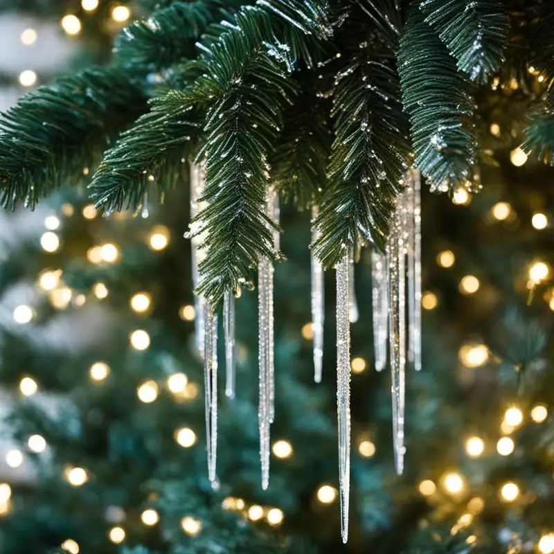 Vintage tinsel icicles