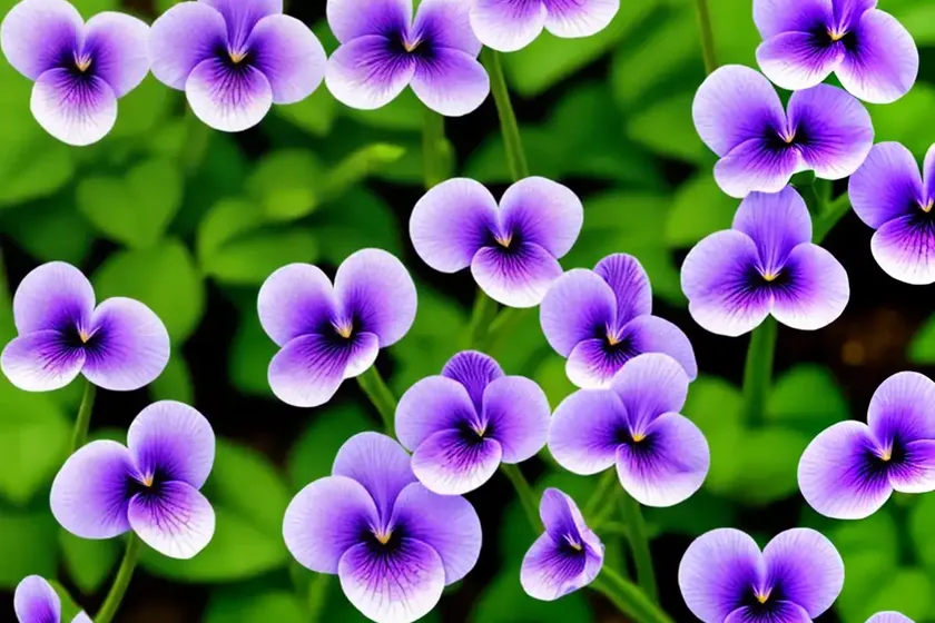 Viola odorata (sweet violet) — photo 3
