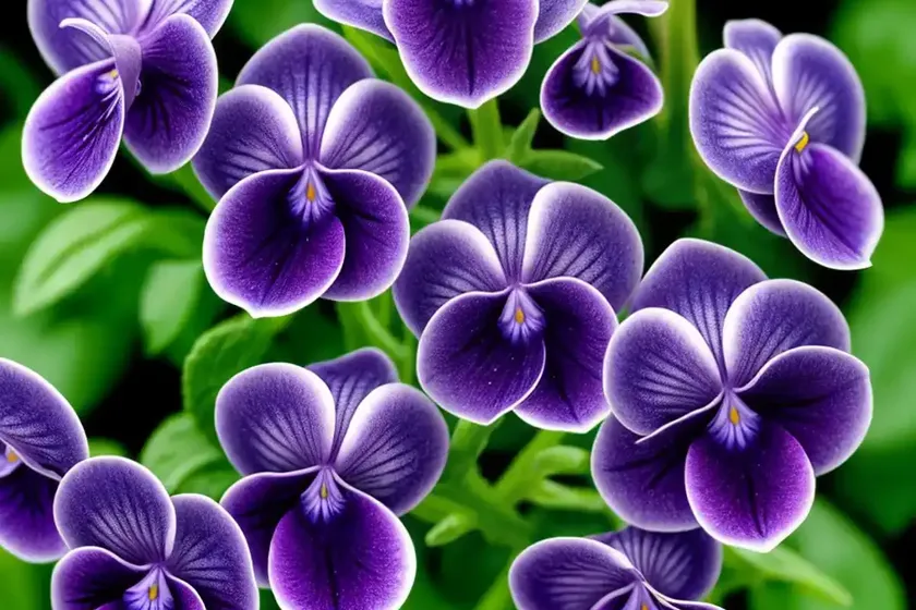 Viola ‘sorbet icy blue’ (horned violet) — photo 3