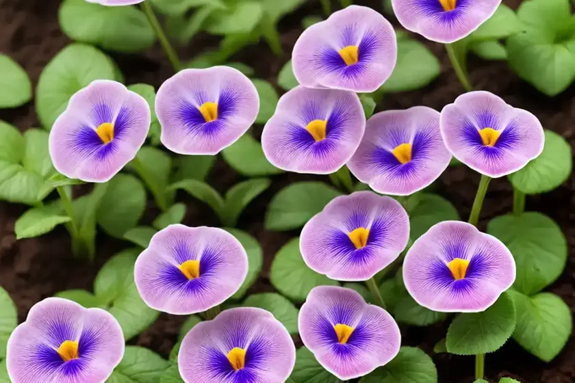 Viola tricolor (johnny jump up) — photo 3