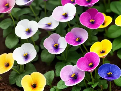 Viola Tricolor (Johnny Jump Up)