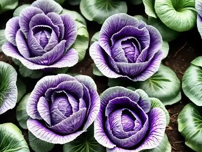 Violet Cabbage (Moricandia Arvensis)
