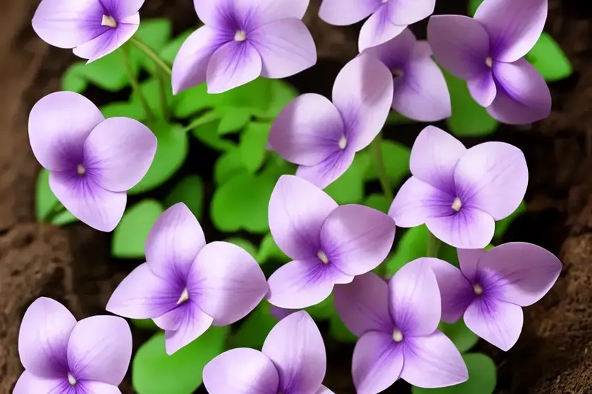 Violet wood sorrel (oxalis violacea) — photo 2