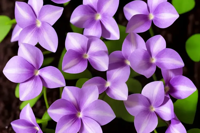 Violet wood-sorrel (oxalis violacea) — photo 2