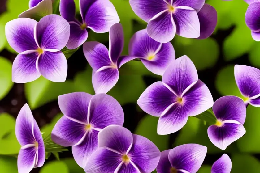 Violet wood-sorrel (oxalis violacea)