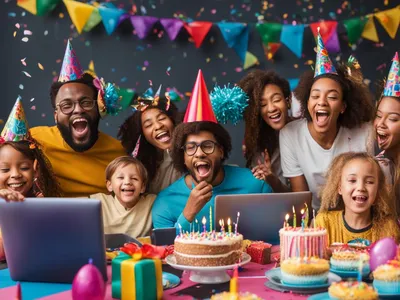 Virtual Birthday Party Ideas: Celebrate Online
