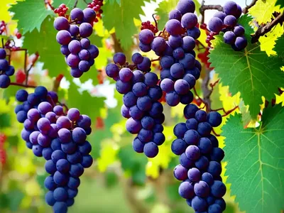 Vitis ‘Regent’ (Grape Vine)