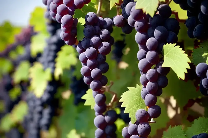 Vitis vinifera ‘pinot meunier’ (grape vine) — photo 3