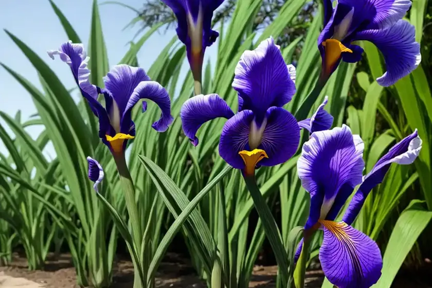 Walking iris (neomarica northiana) — photo 2