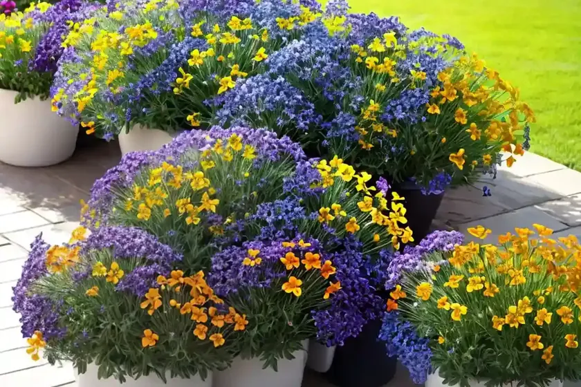 Wallflowers (erysimum) — photo 2