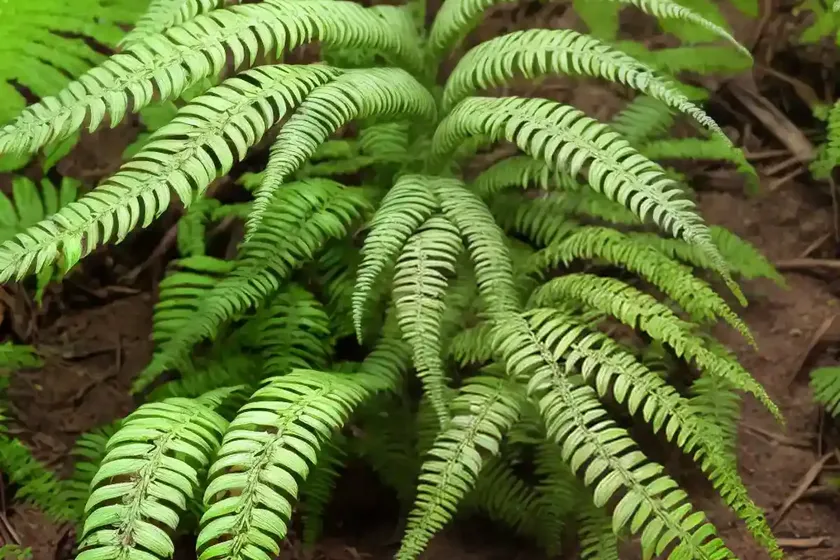 Wart fern (phymatosorus scolopendria) — photo 2