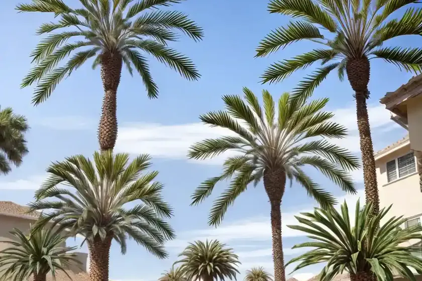 Washingtonia filifera (california fan palm) — photo 2