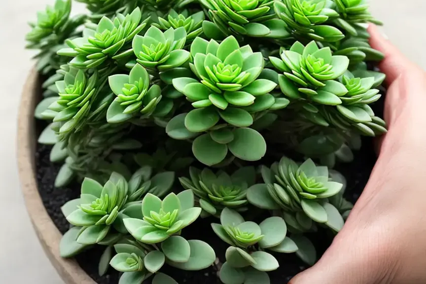 Watch chain (crassula muscosa) — photo 3