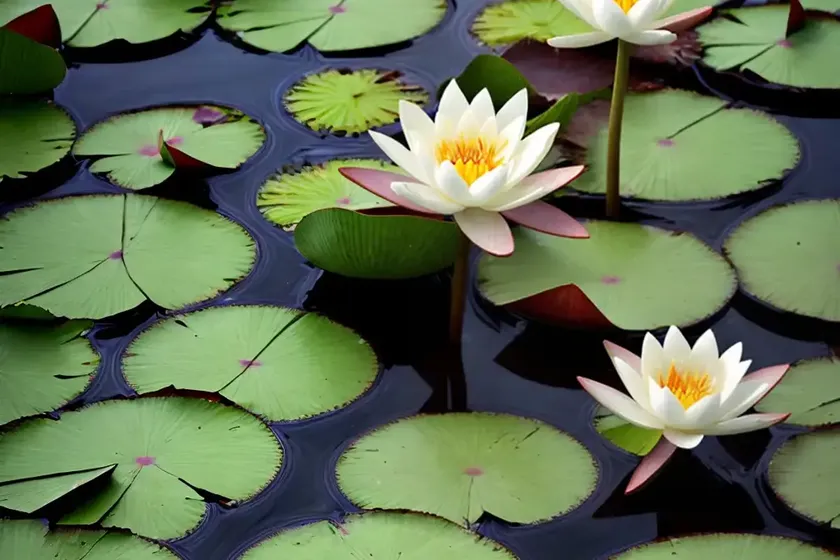 Water lilly (nymphaeaceae) — photo 2