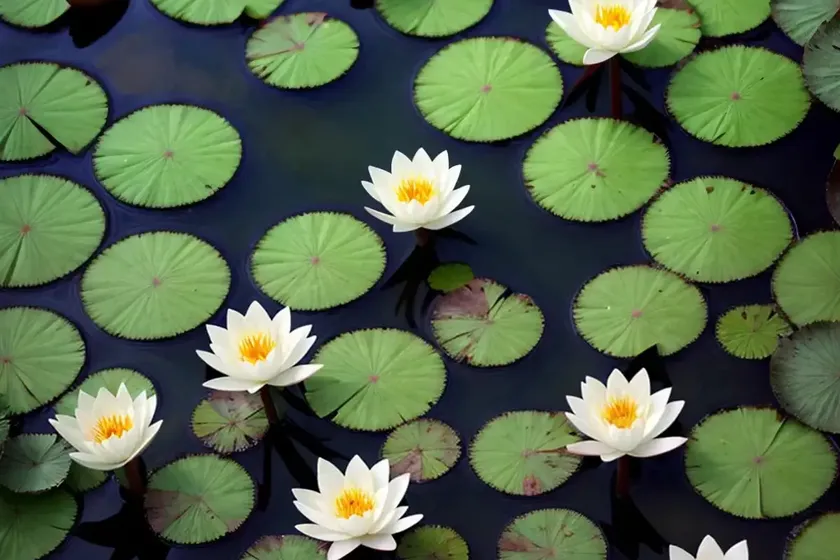Water lilly (nymphaeaceae) — photo 3