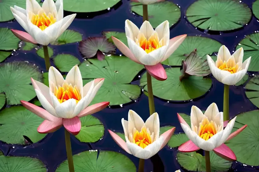 Water-lily tulip (tulipa kaufmanniana) — photo 2