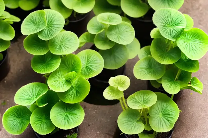 Water pennywort (hydrocotyle) — photo 2