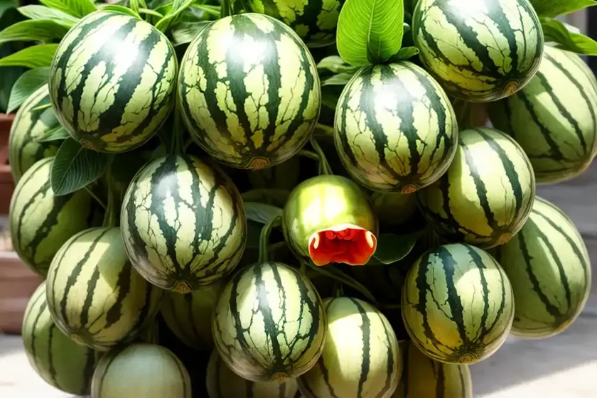Watermelon dischidia (dischidia ovata) — photo 2