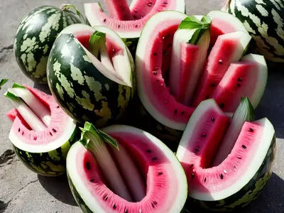 Watermelon Radish (Raphanus Sativus ‘Watermelon’)