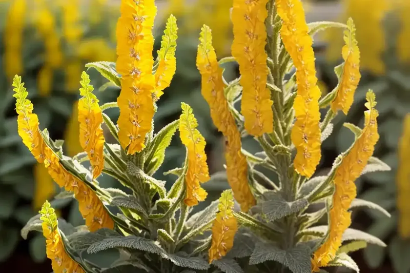 Wavyleaf mullein (verbascum sinuatum) — photo 2