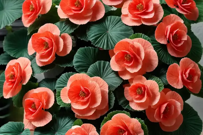 Wax begonia (begonia x semperflorens-cultorum) — photo 2