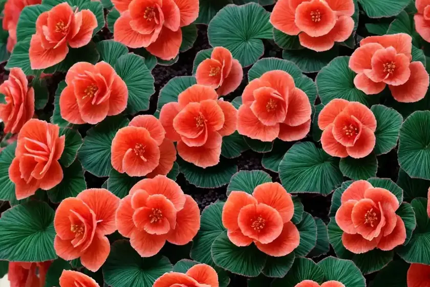 Wax begonia (begonia x semperflorens-cultorum) — photo 3